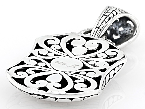 Artisan Collection of Bali™ Sterling Silver Textured Shield Pendant