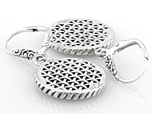 Artisan Collection of Bali™ Sterling Silver Basket Weave Design Earrings