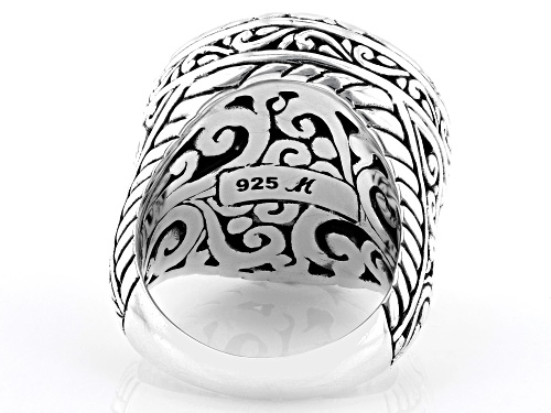Artisan Collection of Bali™ Sterling Silver Scroll Design Disc Ring - Size 6