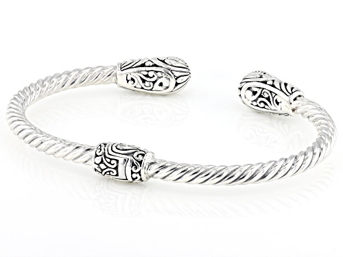 Artisan Collection of Bali™ London Blue Topaz & Blue Topaz Sterling Silver Bracelet - Size 6.75