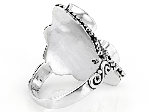 Artisan Collection of Bali™ 2.00ctw Blue Topaz Sterling Silver 2-Stone Ring - Size 7