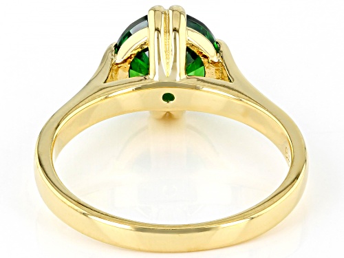 Bella Luce ® 3.32ctw Emerald Simulant Eterno™ Yellow Ring - Size 10