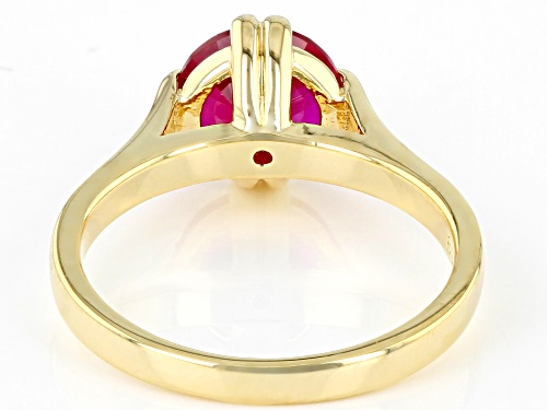 Bella Luce ® 2.30ctw Lab Created Ruby Eterno™ Yellow Ring - Size 8