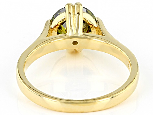 Bella Luce ® 3.54ctw Peridot Simulant Eterno™ Yellow Ring - Size 10