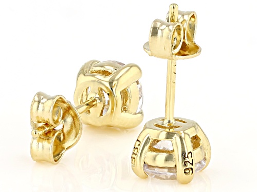 Bella Luce ® 2.91ctw White Diamond Simulant Eterno™ Yellow Earrings