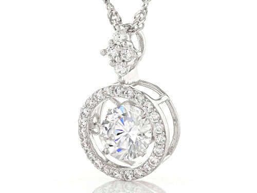 Bella Luce ® 2.15ctw Rhodium Over Sterling Silver 