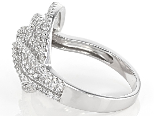 Bella Luce® 2.00ctw Rhodium Over Sterling Silver Ring (1.10ctw DEW) - Size 10