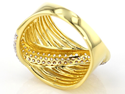 Bella Luce ® 1.27CTW White Diamond Simulant Eterno ™ Yellow Ring (0.97CTW DEW) - Size 5