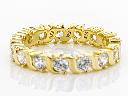 Bella Luce ® 2.74CTW White Diamond Simulant Eterno ™ Yellow Ring (1.76CTW DEW) - Size 9