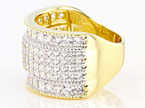 Bella Luce ® 3.36ctw White Diamond Simulant Eterno™ Yellow Ring (2.04ctw DEW) - Size 8