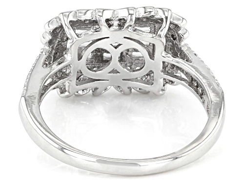 Bella Luce ® 1.36ctw Rhodium Over Sterling Sterling Ring (0.87ctw DEW) - Size 8