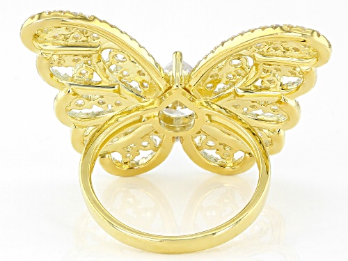 Bella Luce ® 4.55ctw Eterno™ Yellow Butterfly Ring (2.98ctw DEW) - Size 8