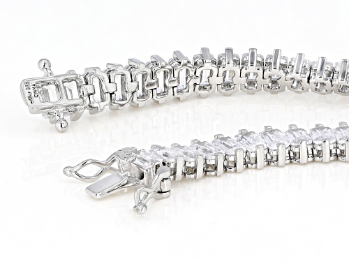 Bella Luce ® 24.15ctw Rhodium Over Sterling Silver Tennis Bracelet (17.17ctw DEW) - Size 8