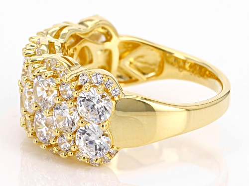 Bella Luce® 6.33ctw White Diamond Simulant Eterno™ Yellow Ring (3.83ctw DEW) - Size 10