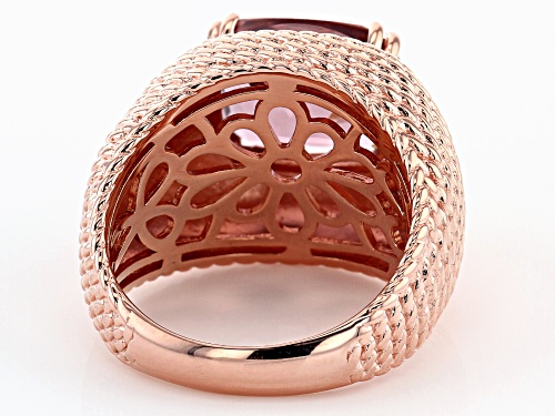 Bella Luce ® Esotica™ 5.10ctw Blush Zircon Simulant Eterno™ Rose Ring - Size 7
