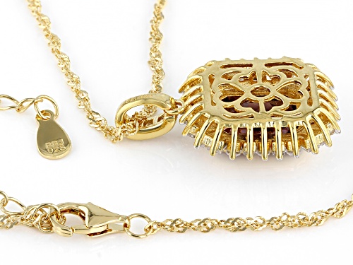 Bella Luce®Esotica™Blush Zirconia And White Diamond Simulants Eterno™ Yellow Pendant With Chain