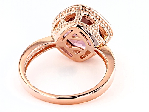 Bella Luce® 4.51ctw Esotica™ Blush Zircon and White Diamond Simulants Eterno™ Rose Ring - Size 11