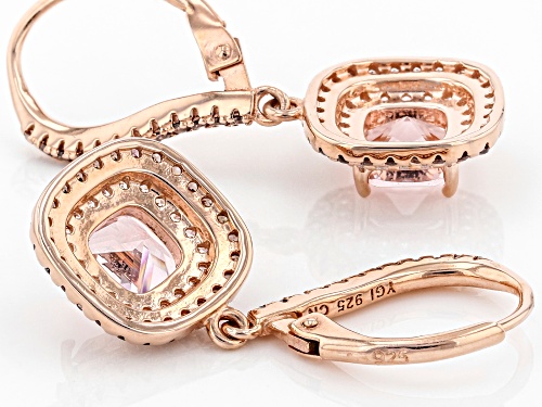 Bella Luce ® Esotica™ 2.76ctw Multi Gem Simulants Eterno™ Rose Earrings
