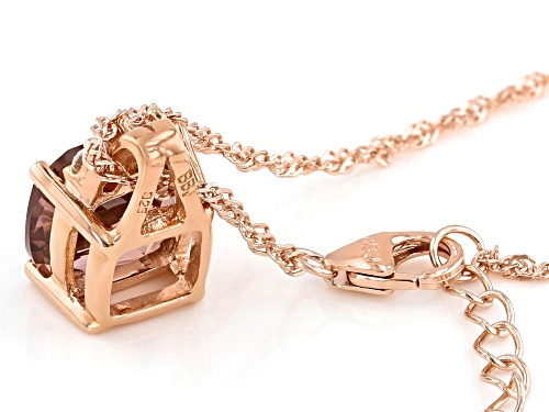Bella Luce® Esotica® Blush Zircon and White Diamond Simulants Eterno® Rose Pendant With Chain