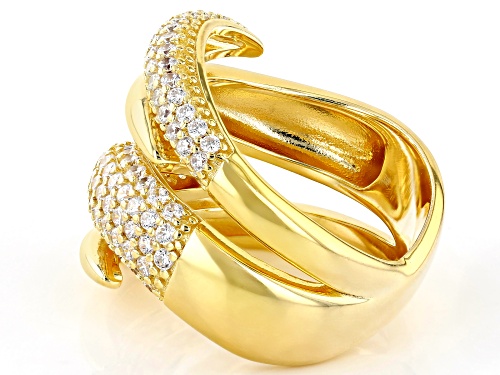 Bella Luce® Italia 0.95ctw White Diamond Simulant Eterno™ Yellow Ring(0.57ctw DEW) - Size 8