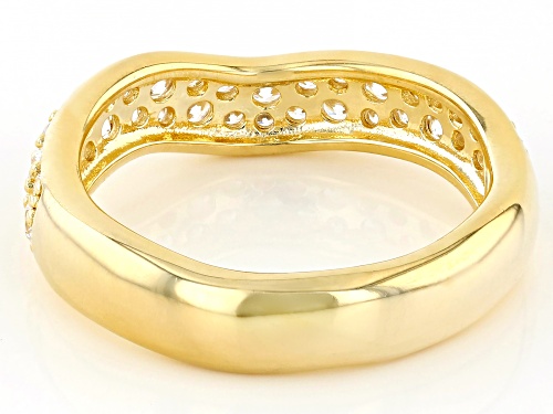 Bella Luce® Italia 0.61ctw White Diamond Simulant Eterno™ Yellow Ring(0.36ctw DEW) - Size 6