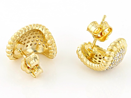 Bella Luce® Italia 1.25ctw White Diamond Simulant Eterno™ Yellow Earrings(0.75ctw DEW)