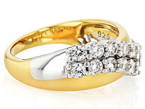 Bella Luce® 2.53ctw White Diamond Simulant Eterno™ Yellow Ring(1.53ctw DEW) - Size 7