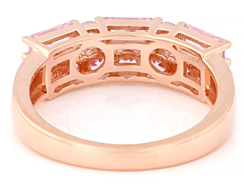 Bella Luce® 2.69ctw Pink And White Diamond Simulants Eterno™ Rose Ring (1.63ctw DEW) - Size 8