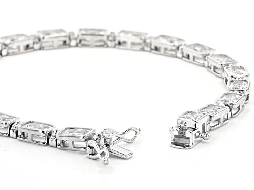 Bella Luce ® 22.75ctw White Diamond Simulant Rhodium Over Sterling Silver Bracelet (13.27ctw DEW) - Size 7