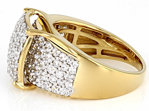Bella Luce® 4.00ctw White Diamond Simulant Eterno™ Yellow Ring(2.42ctw DEW) - Size 6