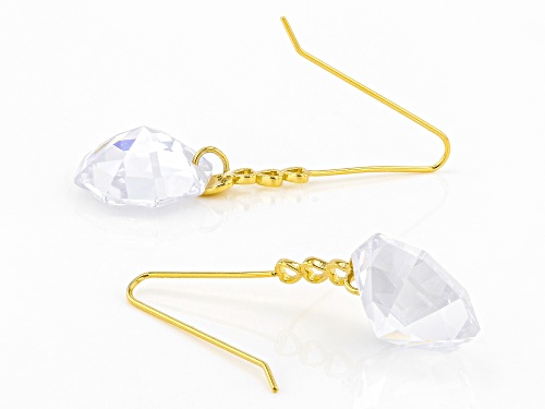 Bella Luce ® 30.66ctw Eterno ™ Yellow Solitare Dangle Earrings