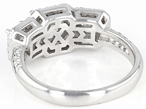 Bella Luce ® 3.40ctw Rhodium Over Sterling Silver Ring (2.31ctw DEW) - Size 11