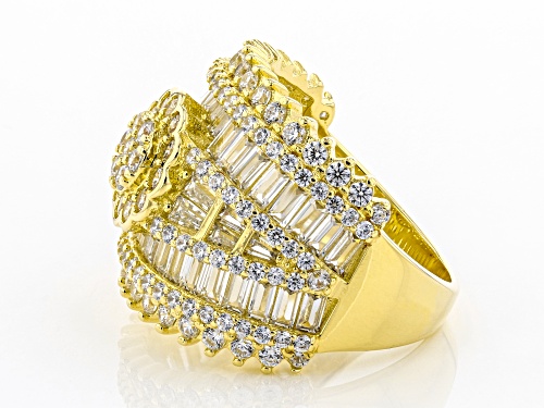 Bella Luce ® 7.11ctw Eterno™ Yellow Ring (3.86ctw DEW) - Size 5