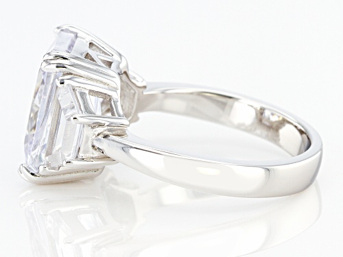 Bella Luce® 10.51ctw Rhodium Over Sterling Silver Ring (6.64ctw DEW) - Size 8