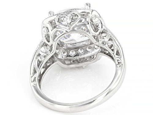 Bella Luce ® 8.49ctw Rhodium Over Sterling Silver Ring (4.45ctw DEW) - Size 12
