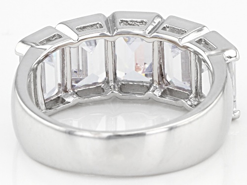 Bella Luce ® 8.50ctw Rhodium Over Sterling Silver Ring (5.30ctw DEW) - Size 7