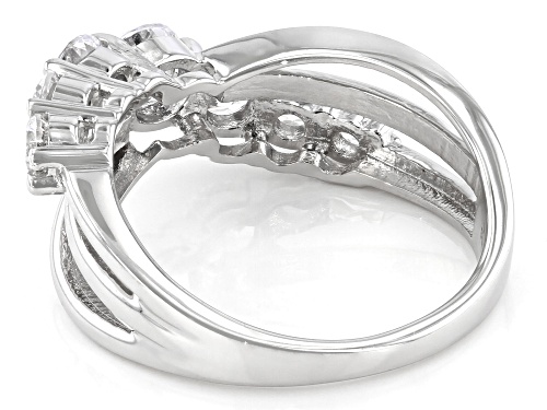Bella Luce ® 2.34ctw Rhodium Over Sterling Silver Ring (1.46ctw DEW) - Size 6