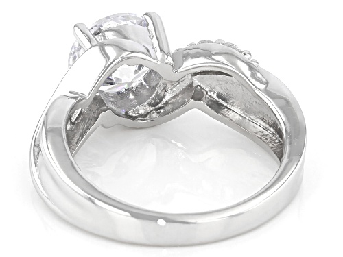 Bella Luce ® 3.75ctw Rhodium Over Sterling Silver Ring (2.21ctw DEW) - Size 10