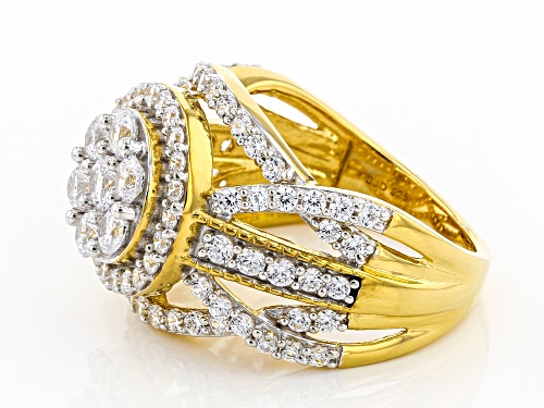 Bella Luce ® 3.88ctw Eterno™ Yellow Ring (2.15ctw DEW) - Size 5