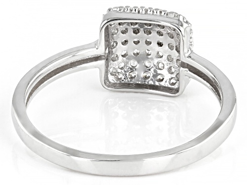 Bella Luce ® 0.80ctw Rhodium Over Sterling Silver Ring (0.42ctw DEW) - Size 9