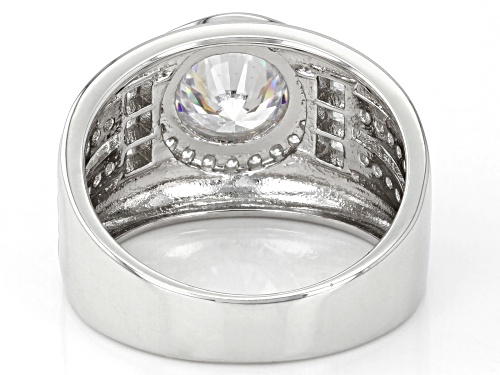 Bella Luce ® 4.02ctw Rhodium Over Sterling Silver Ring (2.10ctw DEW) - Size 5