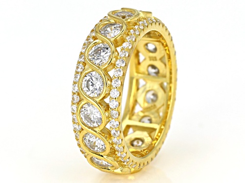 Bella Luce ® 6.44ctw Eterno™ Yellow Eternity Band Ring (3.62ctw DEW) - Size 8