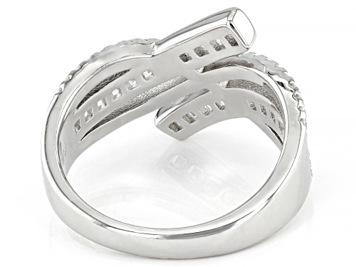 Bella Luce® 1.52ctw Rhodium Over Sterling Silver Ring (1.00ctw DEW) - Size 7