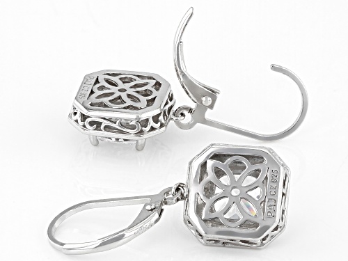Bella Luce ® 5.16ctw Rhodium Over Sterling Silver Earrings (2.56ctw DEW)