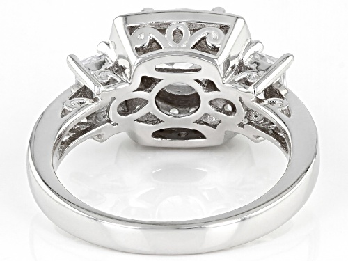 Bella Luce® 3.40ctw Rhodium Over Sterling Silver Ring (2.16ctw DEW) - Size 12