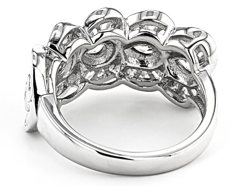 Bella Luce ® 2.86ctw Rhodium Over Sterling Silver Ring (2.17ctw DEW) - Size 7