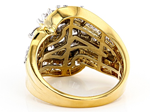 Bella Luce ® 4.44ctw White Diamond Simulant Eterno™ Yellow Ring (2.25ctw DEW) - Size 6