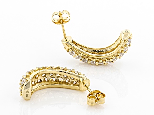 Bella Luce ® 7.45ctw White Diamond Simulant Eterno™ Yellow Earrings (3.72ctw DEW)
