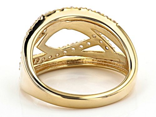Bella Luce ® 1.28ctw White Diamond Simulant Eterno™ Yellow Ring (0.48ctw DEW) - Size 7