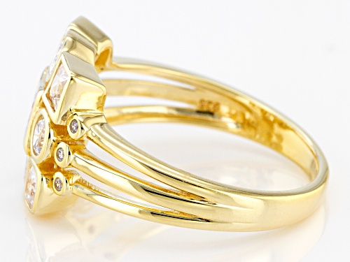 Bella Luce ® 3.04ctw White Diamond Simulant Eterno™ Yellow Ring - Size 8